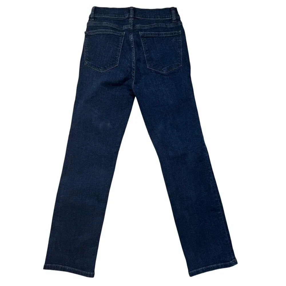 DL 1961Mara Straight Mid Rise Instrasculpt Ankle Jeans Sz 26 Like New